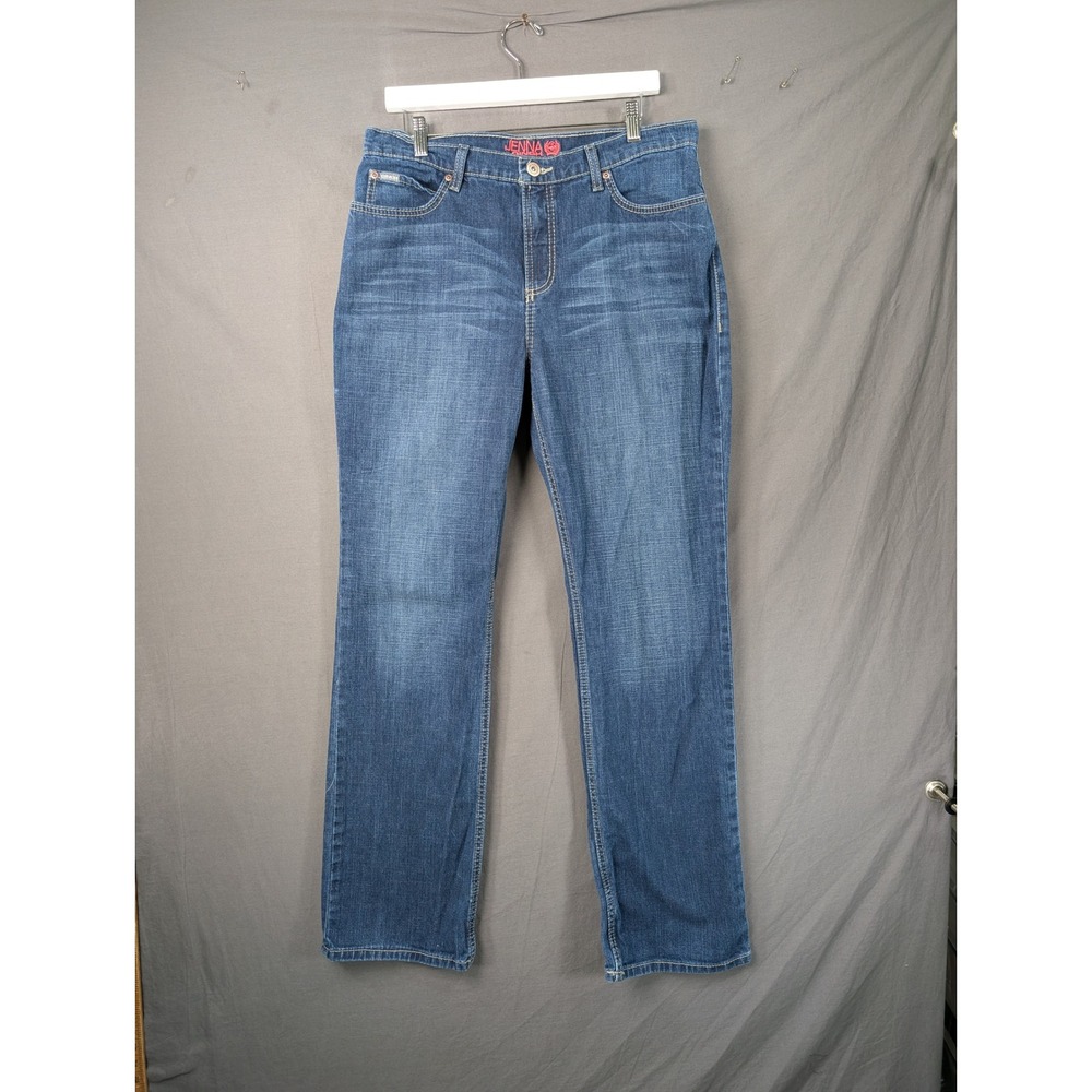 Cinch Jenna Slim Western Jeans Womens 33/15 L Blue Denim
